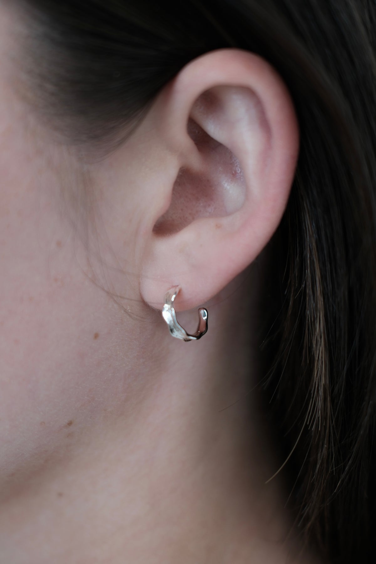 Kaia Earring Small - Silver