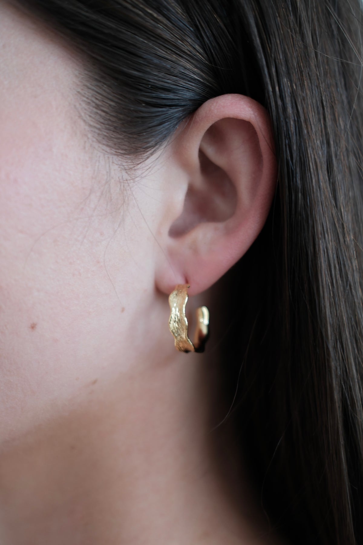 Kaia Earring Large - Gold