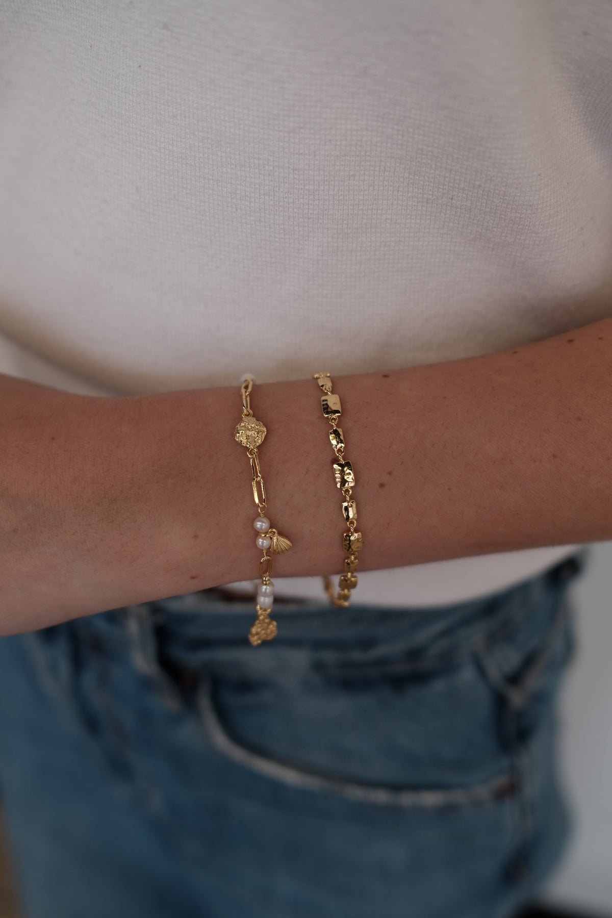 Charlotte bracelet - Pearl