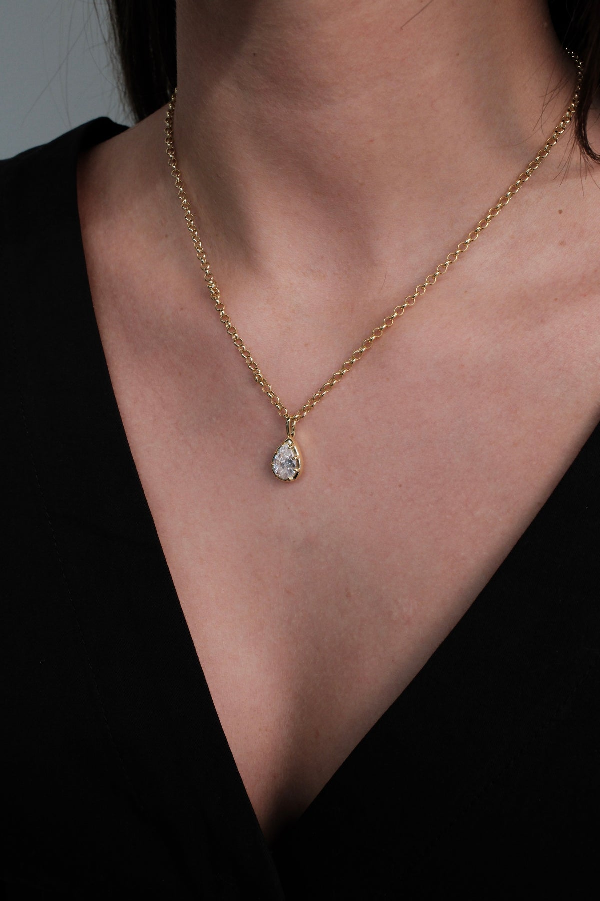 Esther Necklace & Serena Earrings - Gold