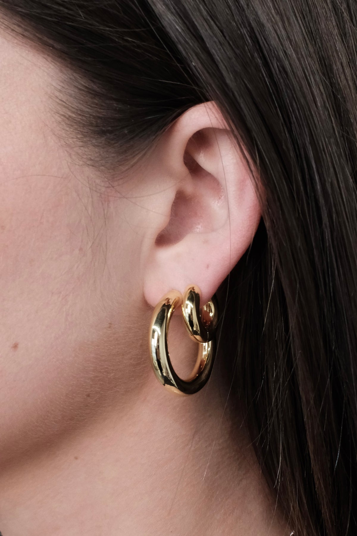Lina Hoop Large - Gold