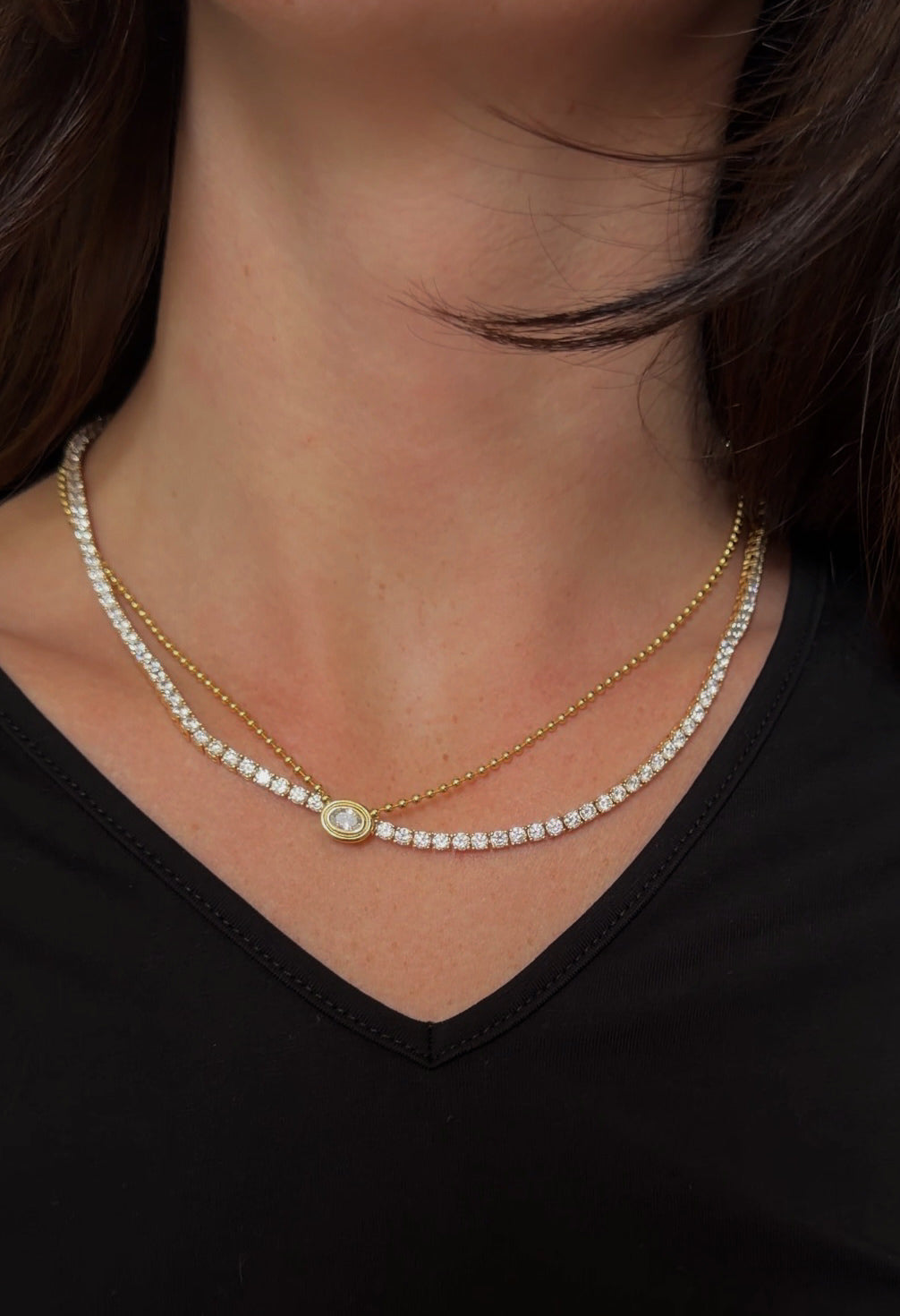 Zoe Necklace - Gold