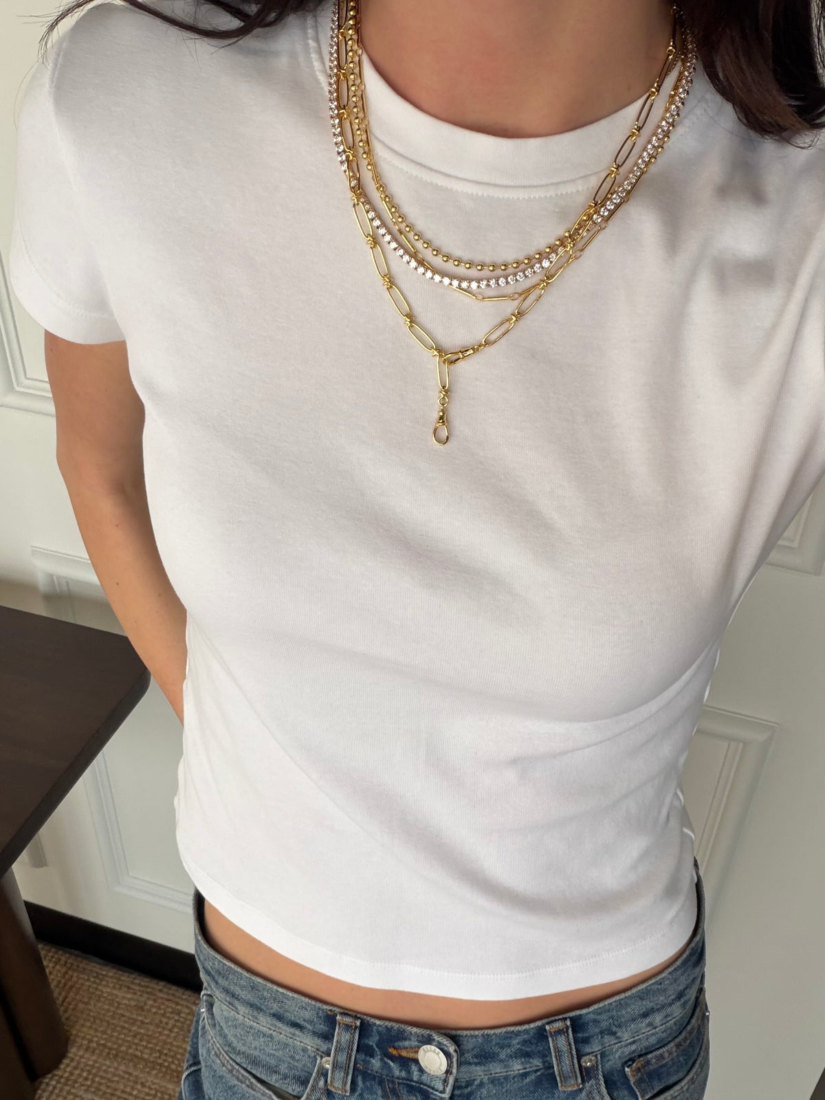 Lucia Fine Necklace - Gold