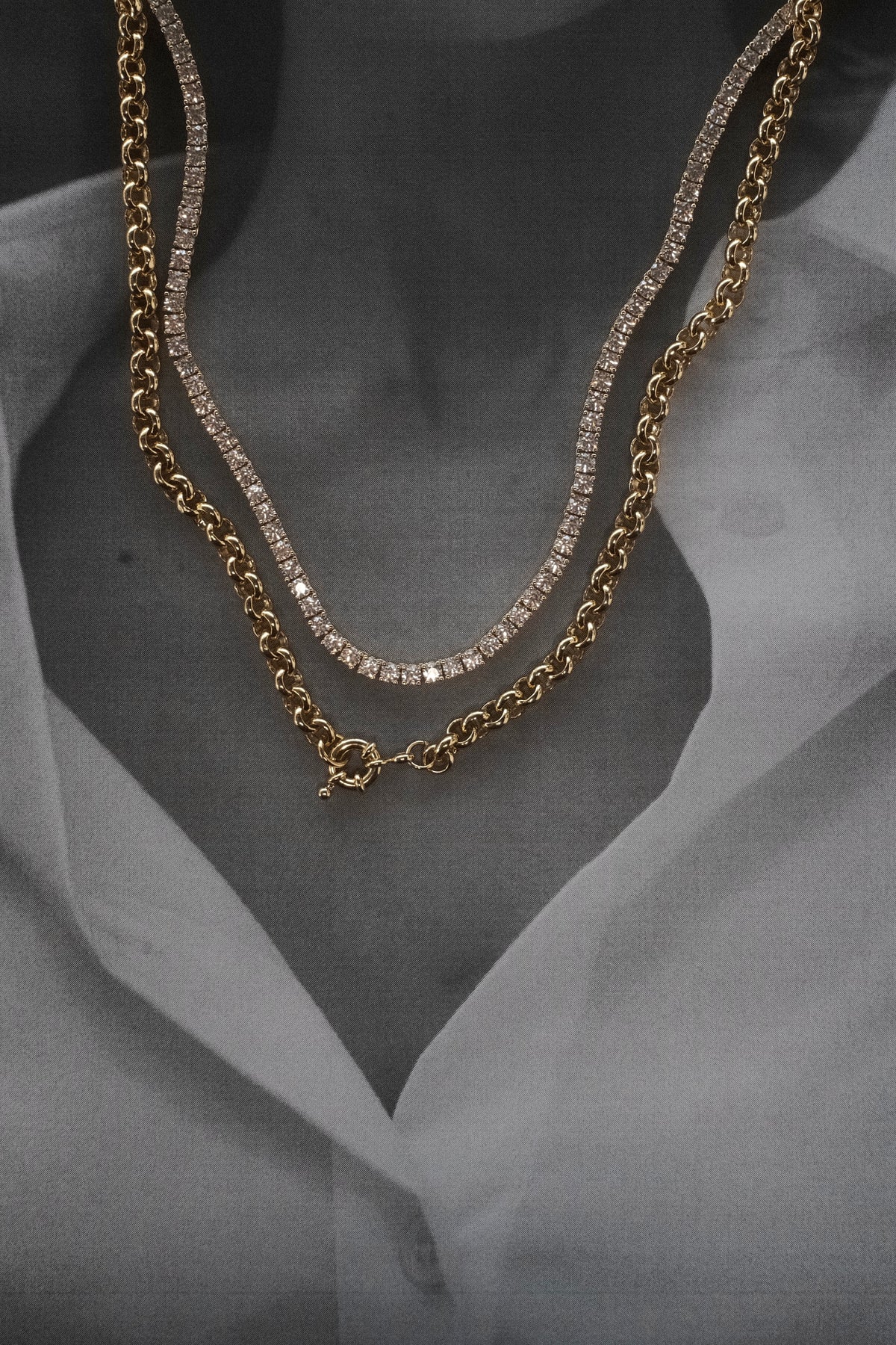 Natasha & Dani Necklace Stack - Gold
