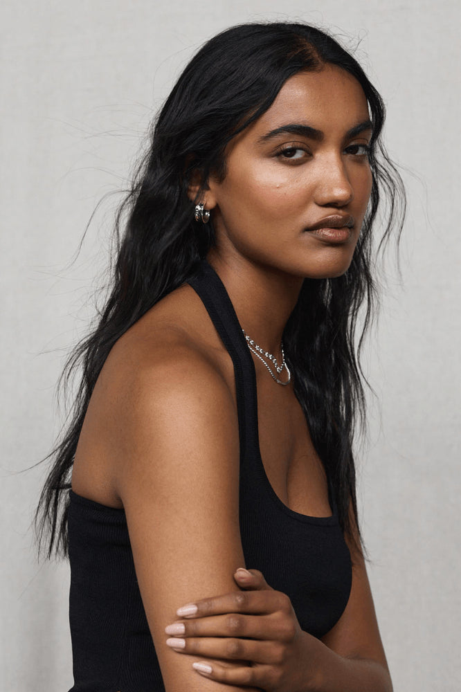 Silver Bianca Mini Hoops — Zafino Australia (4 of 6)