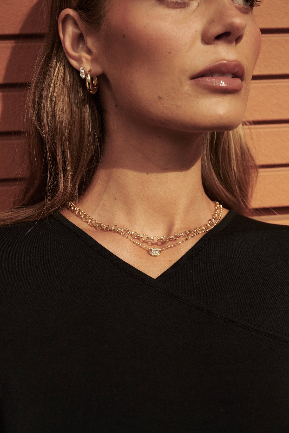 Zoe Necklace - Gold