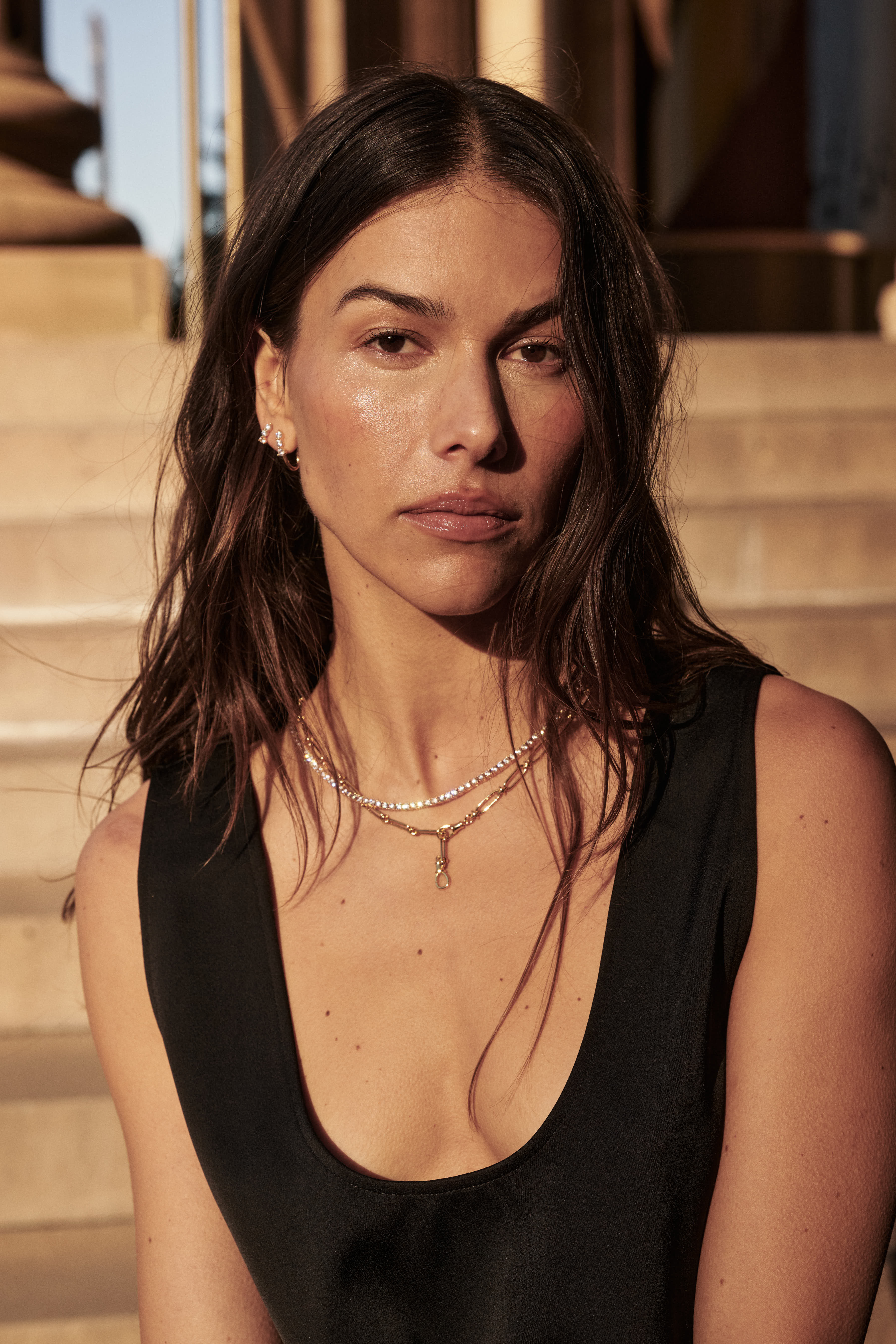 Lucia Fine Necklace - Gold