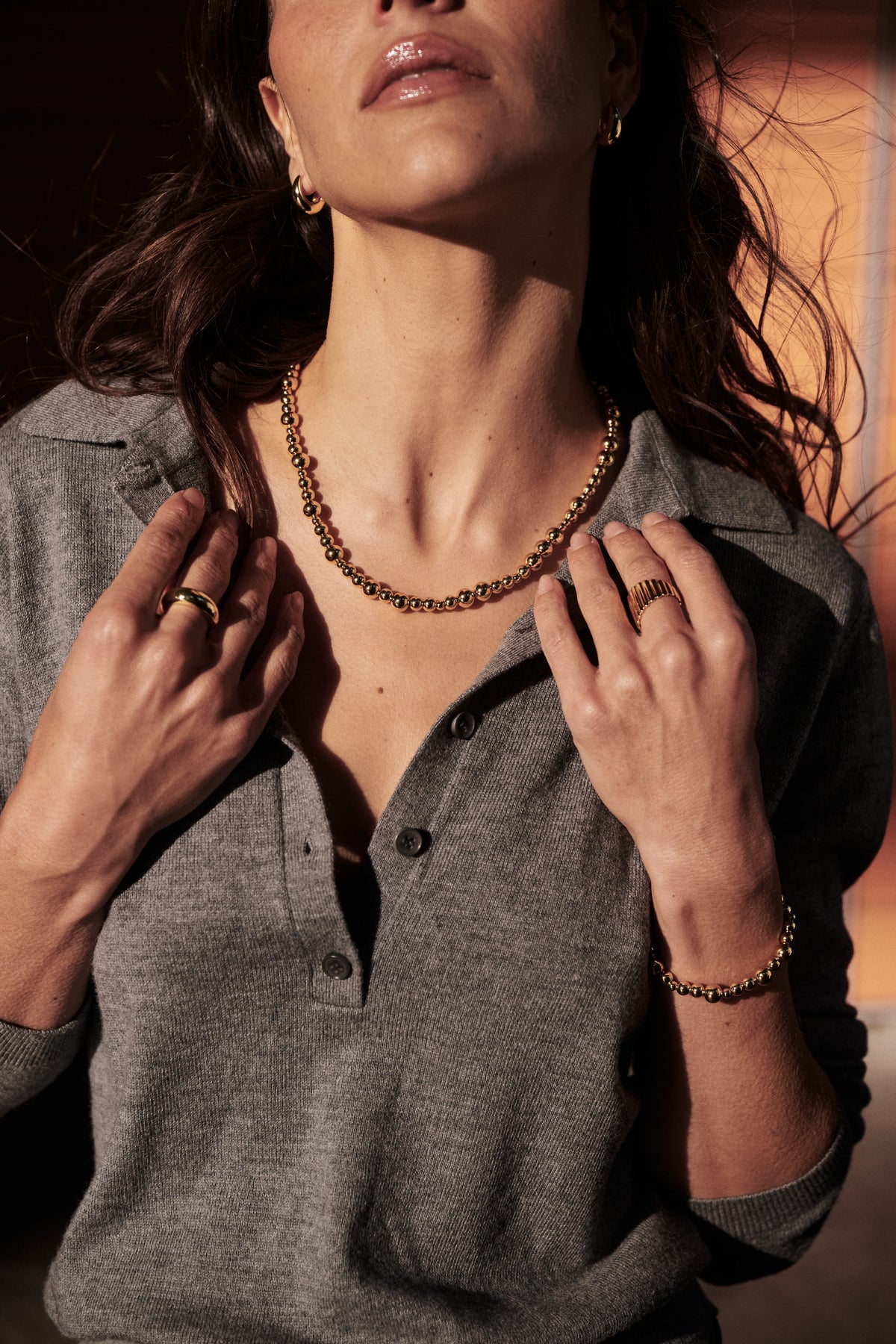 Naomi Necklace - Gold